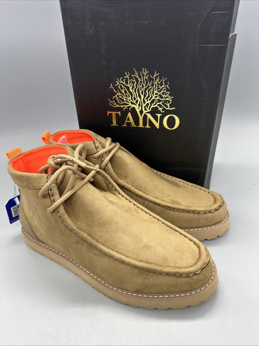 VINTAGE WALLABEE Clarks Men\'s Suede Chukka Boots in Taupe Brown SIZE 6 HTF! RARE Clarks clarks wallabee in - Gem main image 2