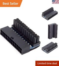 Compact 90 Degree ATX 24Pin Power Adapter for Enhanced Installation Flexibility