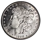 1898-O $1 Morgan Silver Dollar-MS, PL-Free USA Shipping