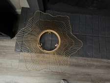 GOLD ACCESSORY ASHLEY FURNITURE MIRRORLESS FOR COFFEE TABLE