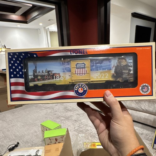 Coche de caja Lionel Union Pacific calibre O 160 aniversario amarillo 2233010 ¡NUEVO! | Condition: New