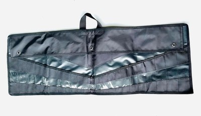 Wrench Roll Up Pouch - Wrench Organizer & Tool Holder, One Side for 12 SAE and A