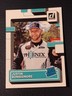 2025 Panini Donruss Racing Rated Rookie - #33 Justin Bonsignore (RC) 