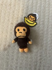 BAPE Baby Milo Keychain Plush Authentic A Bathing Ape Bag Charm New w/ tags