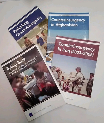 Rand Counterinsurgency Series, From NDRI, 4 Vols., TPB 2007-2008. VG+ Cond.