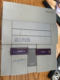 Super Nintendo SNES Console Only Home Console Good Shape Tested Working!