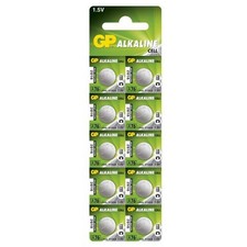 Image of GP Batteries 17161 ALKALINE BUTTON CELL LR44