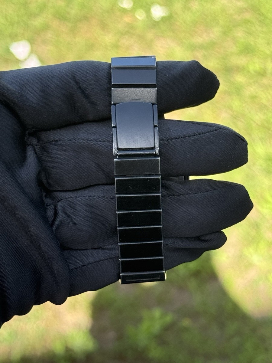 Vintage 1983 Seiko Sports 100 Titanium Chronograph Black PVD