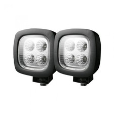 Recon 264502cl 4.25 Square Led Driving Light Kit-chromewhite Recon 264502cl 4.25 Square Led Driving Light Kit-chromewhite