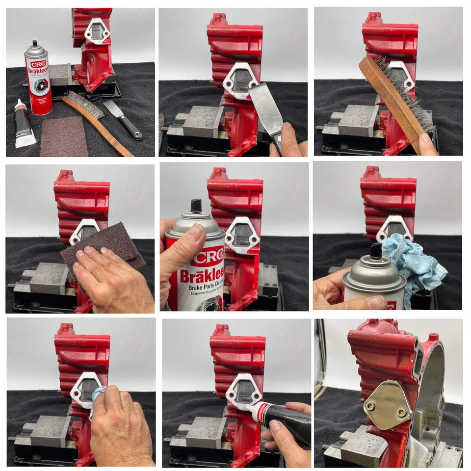 Bloque de placa de bomba de combustible Oldsmobile gráficos personalizados 442 Cutlass 455 CNC F031 Foto 4 de 4