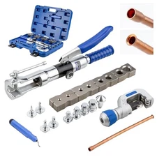 Hydraulic Flaring Tool Kit for 3/16 to 7/8 inch and Swaging Tools Soft SD-400ST