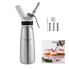Sahnespender Profi Windbeutel Sahnebereiter 500ml Kitchen Sahnesiphon Cremes