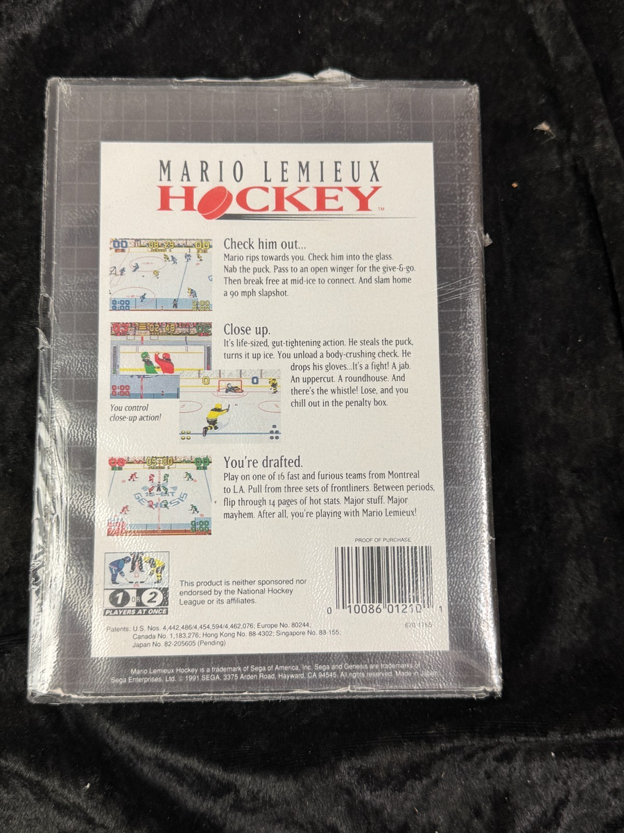 Mario Lemieux Hockey (Sega Genesis, 1994) for sale online | eBay