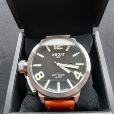 U-BOAT IFO Italo Fontana, Left Hook Auto 53mm (!) Armbanduhr XXL, neuwertig