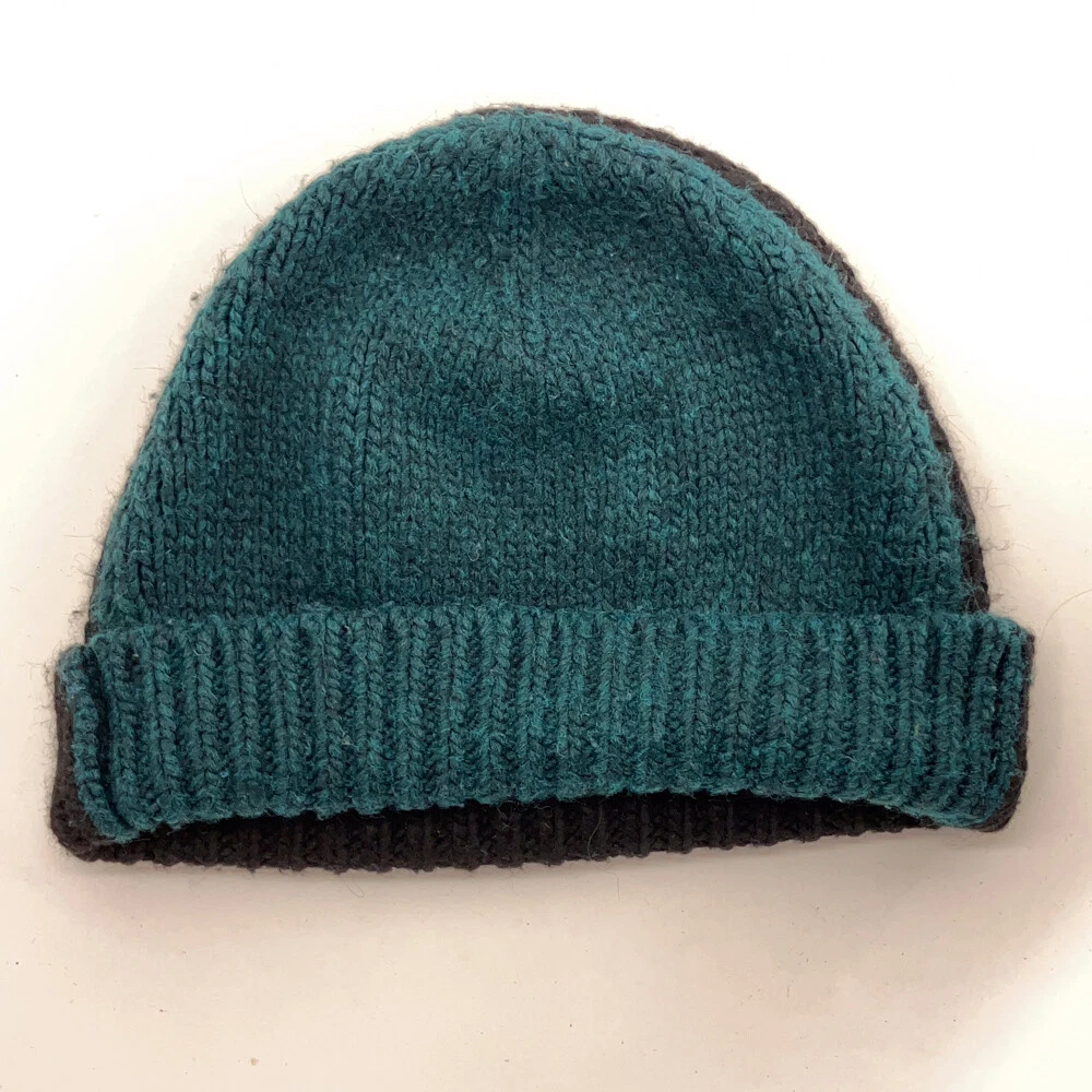 Kate Spade Beanie Hat Striped Black Green White Tan Color Block Stripe Color Block Ribbed Beanie-HCB320039 - HANA WHOLESALE main image 2