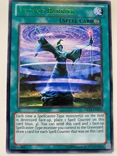 Yugioh Arcane Barrier DL14-EN014 selten grün neuwertig 