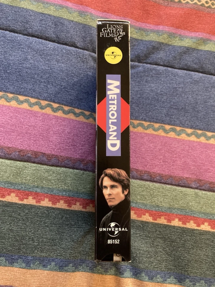 Metroland 1997 VHS Christian Bale Emily Watson Cult UK Comedy Drama Foto 3 de 4