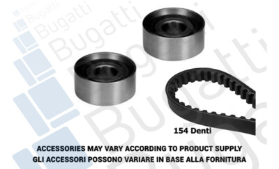 BKCD0091 BUGATTI Zahnriemensatz für FIAT,IVECO,OPEL,PEUGEOT,RENAULT
