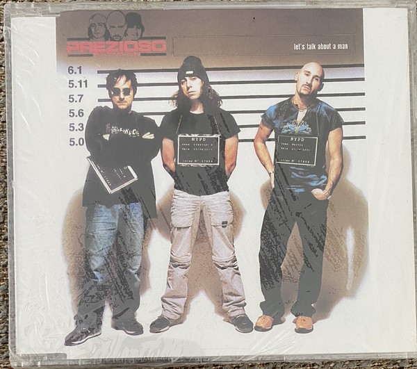 PREZIOSO feat. MARVIN - Let's talk about a man 2001 CD MAXI NUEVO PRECINTADO 10