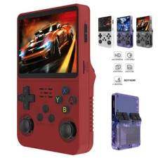64/128GB, R36S Retro Handheld Video Game Console 20000 Games 3.5 Inch IPS Screen