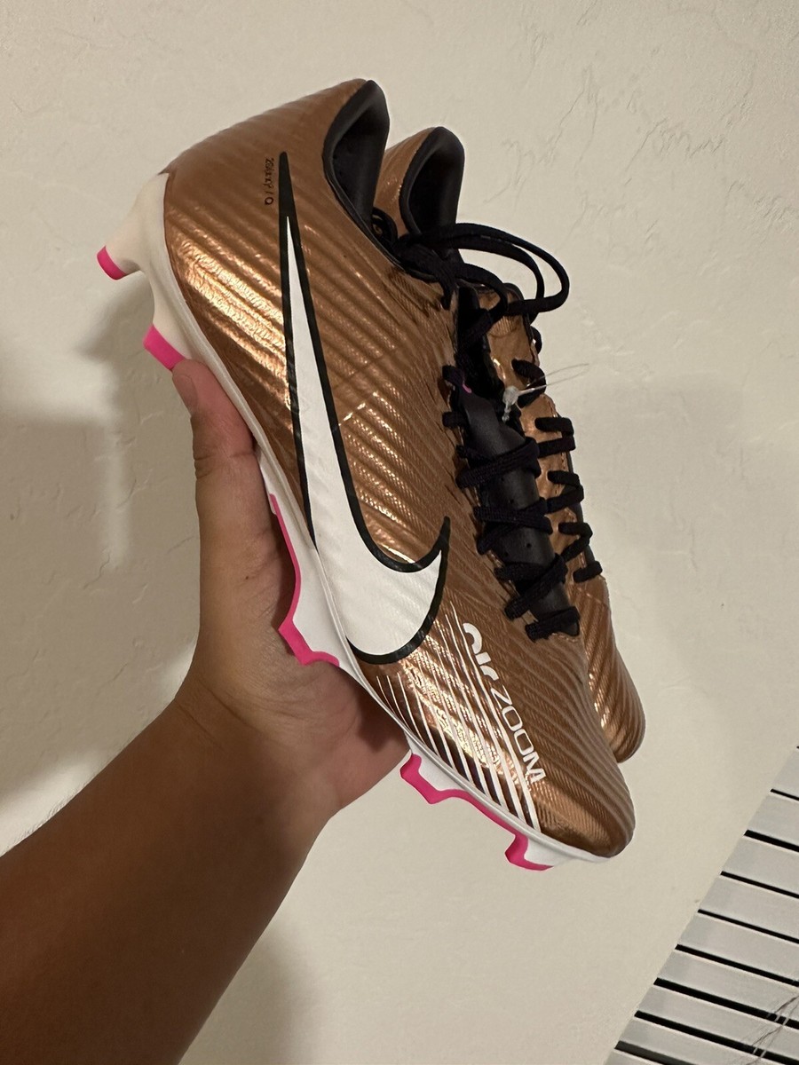 Nike Air Zoom Mercurial Vapor 15 Academy FG/MG Metallic Copper DR5941-810 Men 13 Nike Zoom Mercurial Vapor 15 Academy FG MG Soccer Copper  main image 2