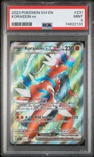 Koraidon ex 231/198 2023 Sv01: Scarlet  Violet Base Set Holo PSA 9 Mint