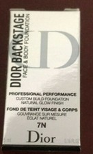 Dior BACKSTAGE Face Body Foundation in 7N neutral .16oz TRAVEL/TRIAL Sz BNIB