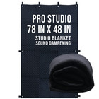 Pro Studio Sound Dampening Blanket 48" x 78" Thick Acoustic Sound Treatment