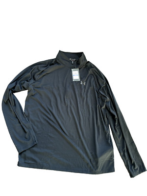 Under Armour Langarm-Shirt Tech 2.0 Schwarz Herren GR XL