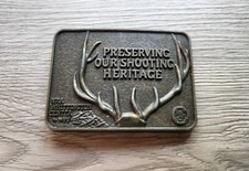 NRA Whittington Center "Preserving Our Shooting Heritage" Belt Buckle