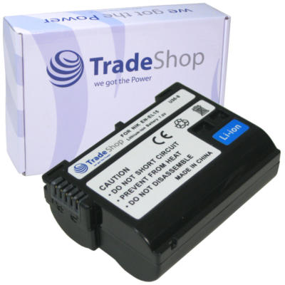 AKKU 1900mAh für Nikon D600 D800 EN-EL15 mit Infochip