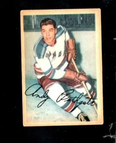 1953-54 Parkhurst # 56 Andy Bathgate  RC VG   