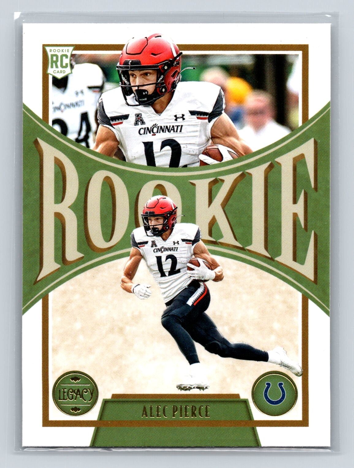 2022 Panini Legacy Rookie #197 - Alec Pierce - Colts RC!