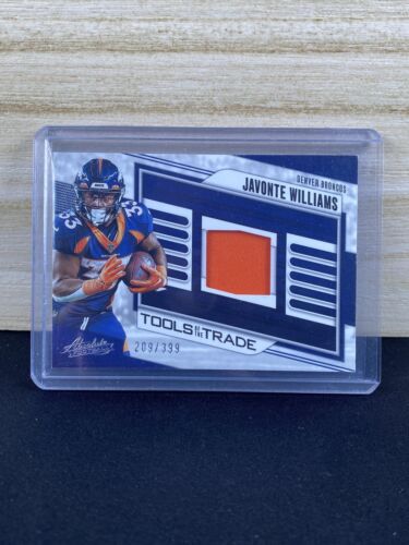 2023 Panini Absolute #TTR-JW Javonte Williams Tools of the Trade #/399 - Picture 1 of 2