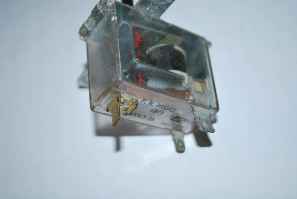 Interruptor de arranque de secadora KENMORE genuino OEM 346343 WP343 AP6008618 empujar a arrancar Foto 4 de 4