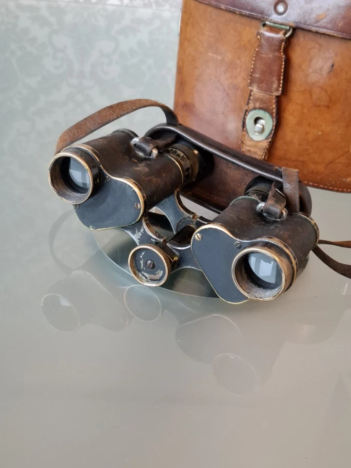 Emil Busch A.G RATHENOW D F 03 6 Fach U.F Fernglas - Bild 4 von 4