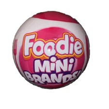 1 (one) FOODIE MINI BRANDS MYSTERY BALL Zuru 5 Surprise FAST FOOD THEME Series 1