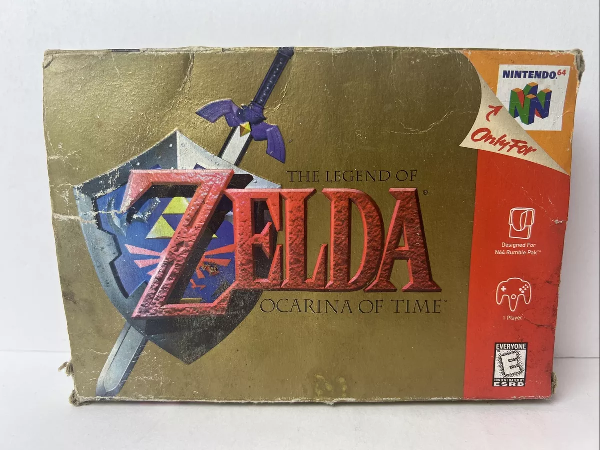 Zelda Ocarina of Time N64 CIB