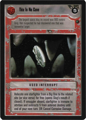 Star Wars CCG Dagobah BB This Is No Cave