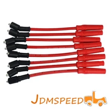 Jdmspeed Spark Plug Wires 10.5 mm For Chevy Gmc Truck 4.8 5.3 6.0 Vortec Engines
