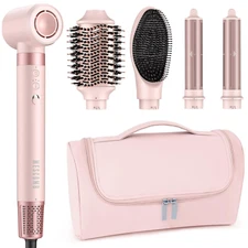 5 in 1 High-Speed Hot Air Styler - Professional Frizz-Free Hair Dryer Brush, Fas