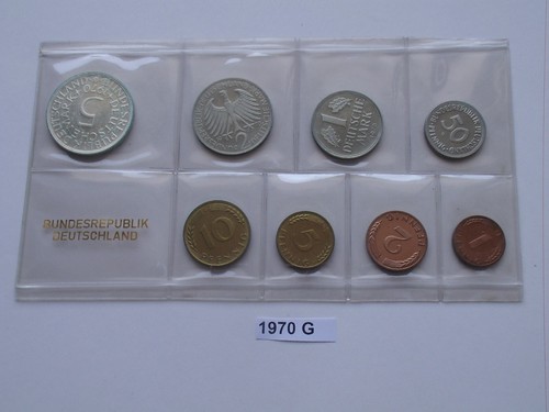 Pièce De 5 DM Argentée 1957 F - Allemagne Bundesrepublik - État Proof (polie Miroir) - Argent 0.625 - Collection Numismatique
