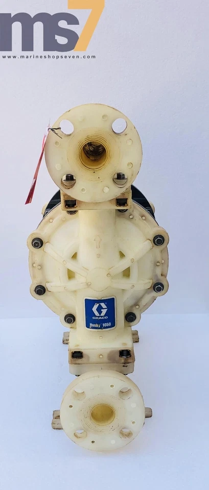 GRACO HUSKY 1050 POLYPROPYLENE PP 1" AIR DOUBLE DIAPHRAGM/ TRANSFER PUMP #649034 - Image 4 of 4