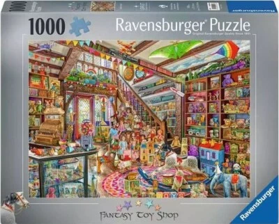 RAVENSBURGER PUZZLE*1000 TEILE*AIMEE STEWART*THE FANTASY TOY SHOP*RARITÄT*OVP