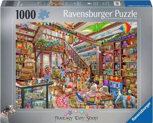 Ravensburger PUZZLE*1000 Teile*Aimee Stewart*The Fantasy Toy Shop*RaritÄT*Ovp-image