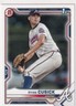 2021 BOWMAN 1ST RC RYAN CUSICK FIRST ROOKIE ATLANTA BRAVES GE-3590-2