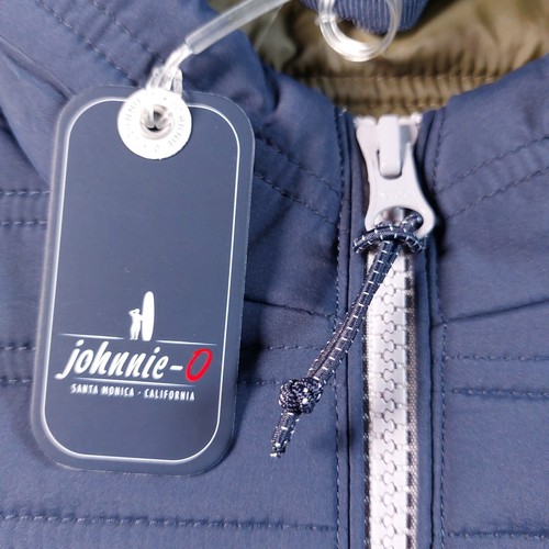 Johnnie-O Puffer Vest Admiral Blue Hatteras Quilted Style Size 16 NWT - Picture 4 of 10