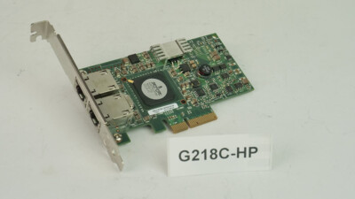 Dell Broadcom NetXtreme II 5709 NIC Gig. Eth. 2-Port 1GbE PCI-e - HPB | G218C-HP