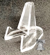 1 Display Stand Easel for Coin Capsule Silver Gold Holder Air-tite Clear USA