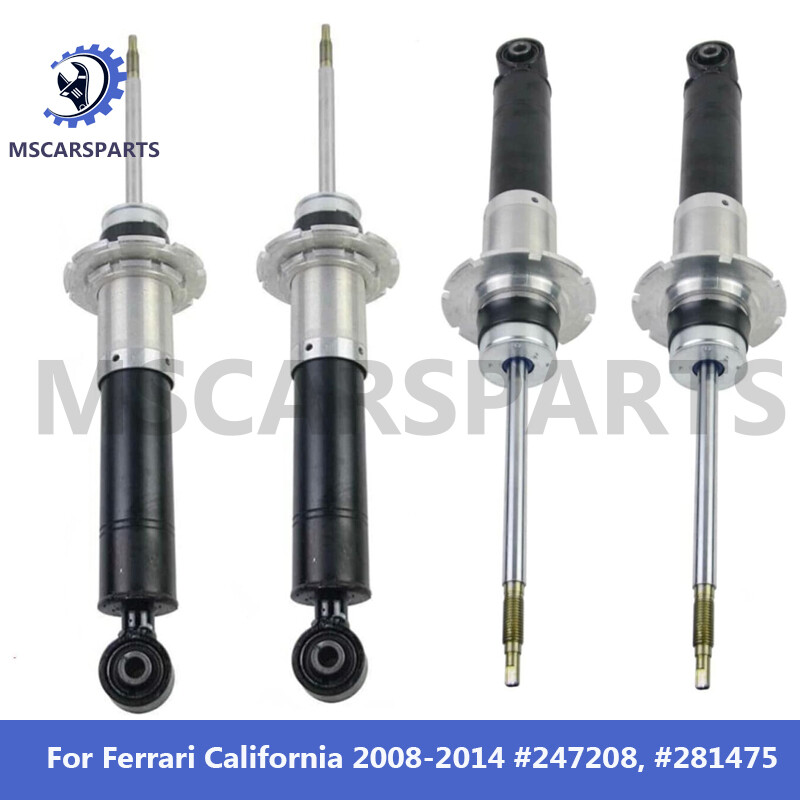 4X For Ferrari California 2008-2014 Front Rear Shock Absorbers w/ Magnetic Ride